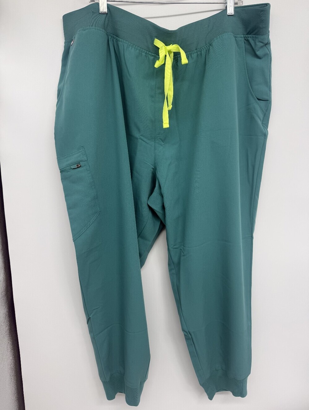 Figs scrub high waisted zamora  pants cactus yoga waistband jogger size 5XL